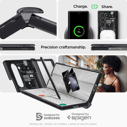 כיסוי Spigen Galaxy Z Fold 6 Ultra Hybrid Pro Zero One